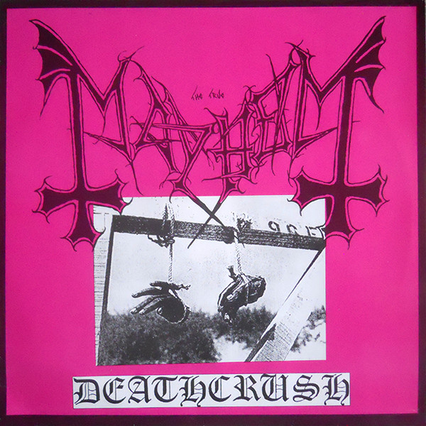 Deathcrush vinyl 1st press cover